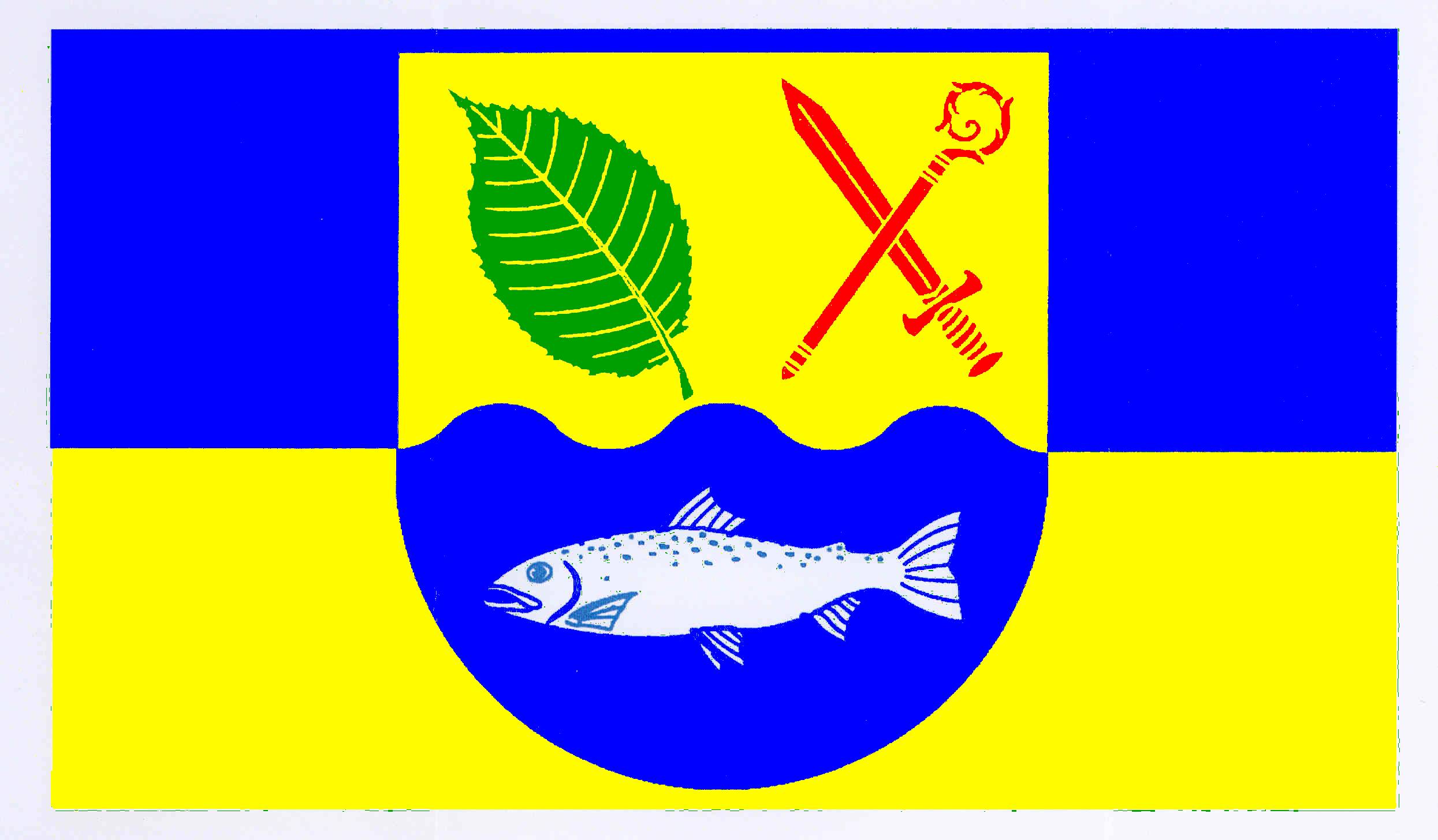Flagge Gemeinde&nbsp;Elmenhorst, Kreis Stormarn